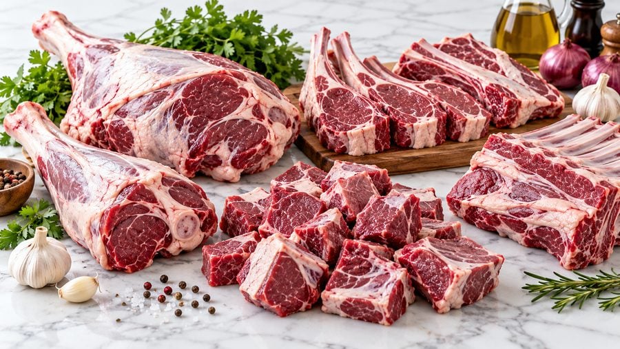 Fresh mutton